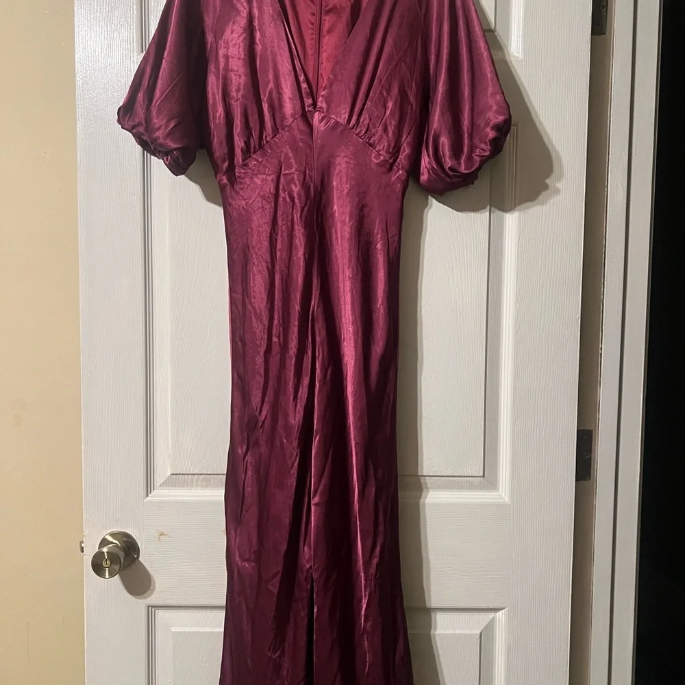 Bardot Deep Purple Midi Dress - Picture 3 of 4